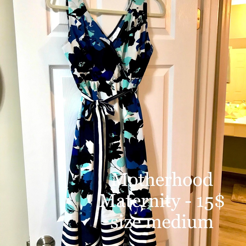 Motherhood maternity adorable dress